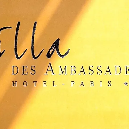 Des Ambassadeurs Szálloda